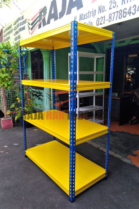 Rak Gudang Non Baut Tipe E150 Rak Gondola Display Toko Minimarket