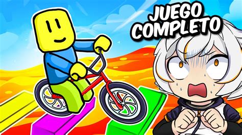 Obby Pero En Bicicleta Completo Roblox Momentos Divertidos Youtube