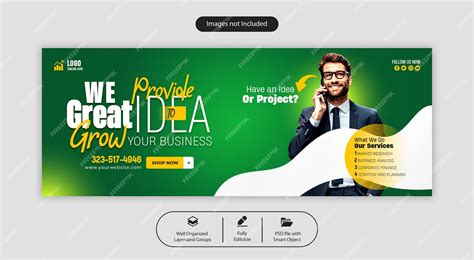 Premium Psd Psd Digital Marketing Agency And Corporate Facebook Cover Template