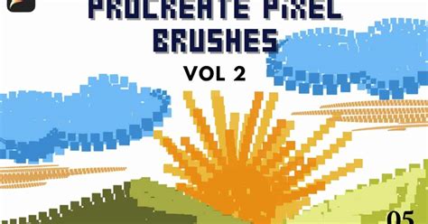 Pixel Brush Set Vol 2 Brush Galaxy