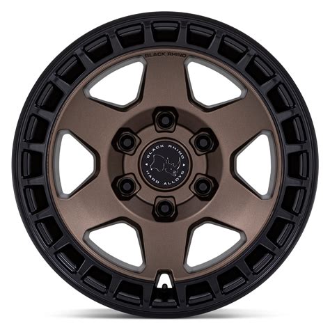 BLACK RHINO BR022 BAHARI Wheels Burnt Bronze With Matte Black Lip