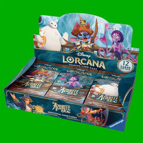 Lorcana Azurite Sea Booster Packs Tactics WA