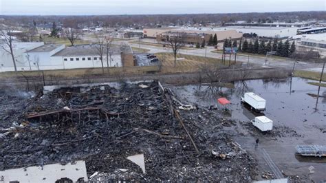 Clinton Township fire: Police, prosecutors meet as site continues to smolder