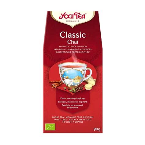 Organic Classic Chai Tea Leaves in 90g from Yogi Tea