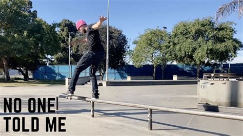 How To Nollie Frontside Lipslide Nollie Front Lip YouTube