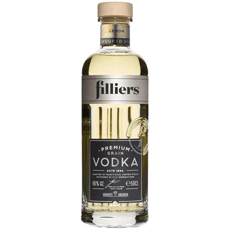 Buy Filliers Premium Grain Vodka Lemon Cl Online Ginfling Nl