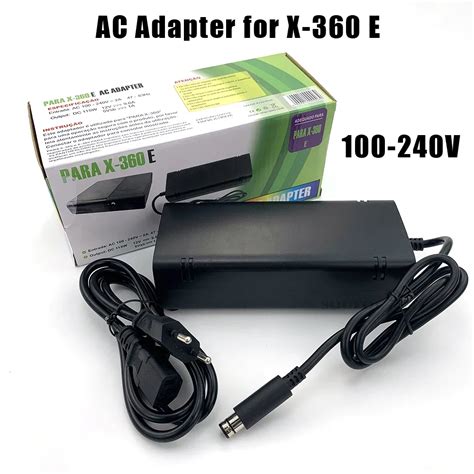 US EU UK Plug 12V AC Adapter Power Supply Cord Charger For XBOX 360 E