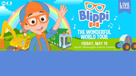 Blippi The Wonderful World Tour South Okanagan Events Centre