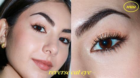 Trying The Reverse Cat Eye Trend 🐱 Smokey Winged Liner Tutorial