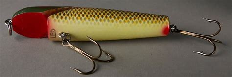 Vintage Leo Lure Wood Muskie Lure Jerkbait Ebay