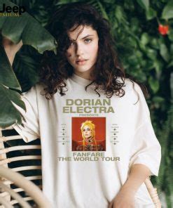 Dorian Electra Fanfare World Tour Shirt Fan Concert Classic Teejeep