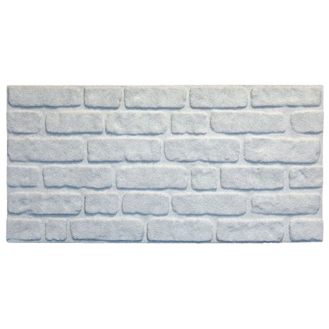 Dundee Deco D Wall Panels Brick Effect Cladding White Stone Look