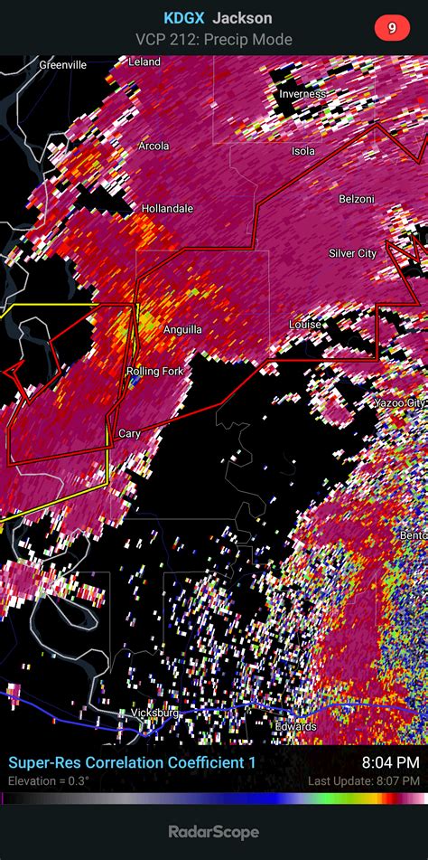 Tornado Emergency For Belzoni Ms Rolling Fork Ms And Anguilla Ms Until 900 Pm Cdt Swipe For