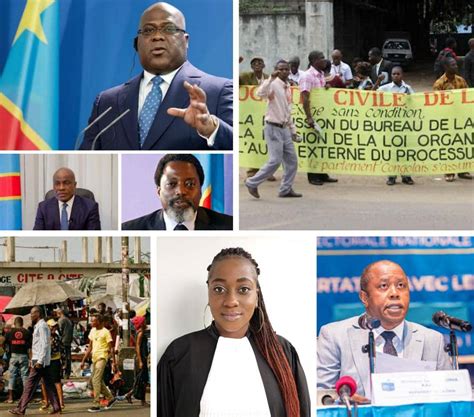 Élections 2023 en RDC La classe politique la société civile la