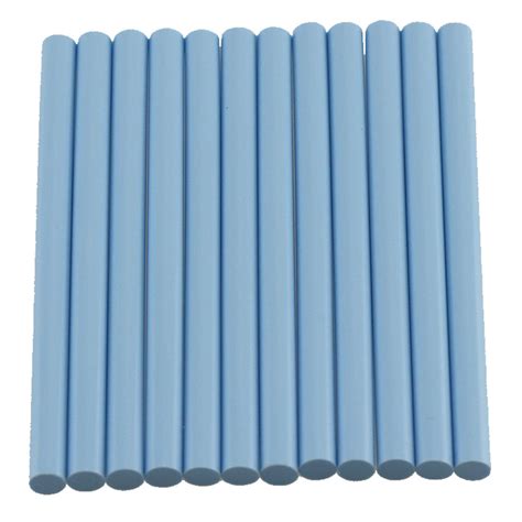 Light Blue Hot Glue Sticks Mini Size 4 12 Pack Surebonder