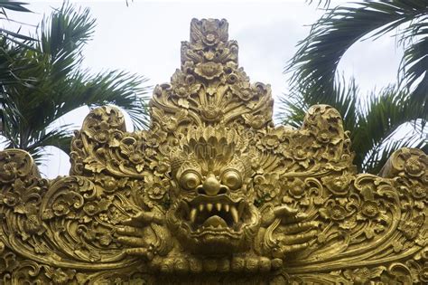 Detalle Del Templo De Kuta En La Isla De Bali Indonesia Imagen De