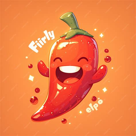 Premium Vector Fiery Chili Garlic Sauce Hot Cartoon Vibe