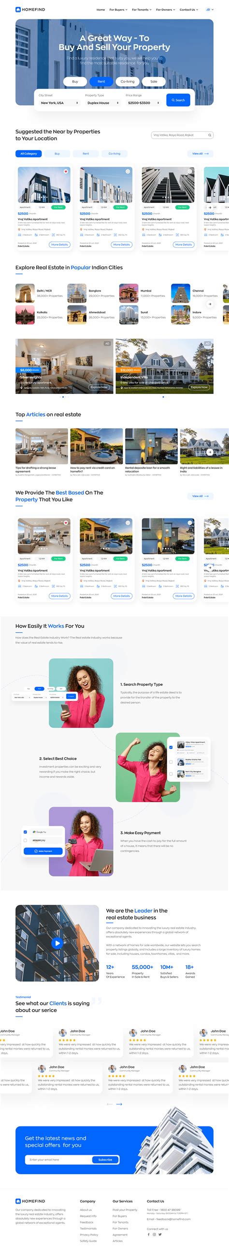 Web site Design (2) | Images :: Behance