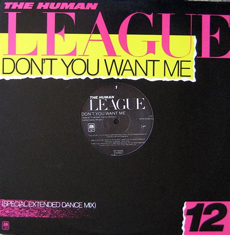 The Human League Don T You Want Me Special Extended Dance Mix