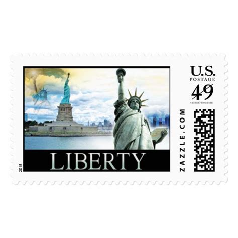 Statue Of Liberty Stamp Zazzle