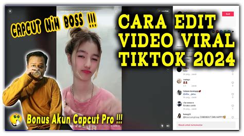 Langsung Bisa Cara Edit Video Viral Patah Patah Di Tiktok Pakai