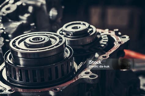 Cvt Gearbox Repair Closeup Stock Photo - Download Image Now ...