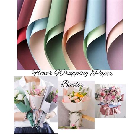 Jual Free Packing Kertas Buket Flower Wrapping Paper Cellophane