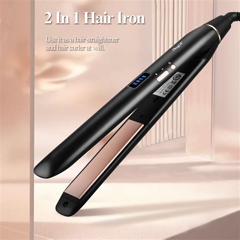 Koupit CkeyiN Hair Straightener Flat Iron 2 In 1 Hair Styling Tool