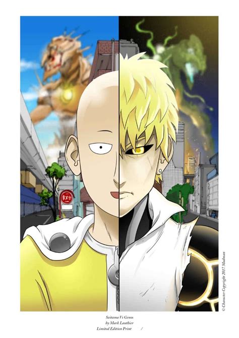 Saitama Vs Genos – Mark Lauthier – COMICS2MOVIES