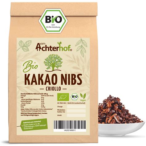 Kakaonibs Criollo Bio 1000g