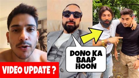 Ajaz Khan Angry Reply To Harsh Beniwal And Purav Jha Purav Jha Rapper