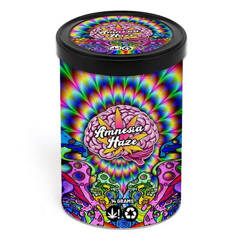 Amnesia Haze 400ml Tuna Tins 14g Green Buddha Packaging