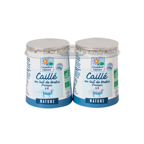 Caillé au lait de brebis BIO 2x125g