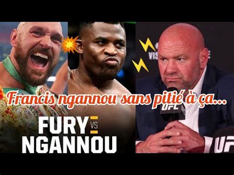 Ufc Francis Ngannou R Action Impitoyable Apr S Le Manque De