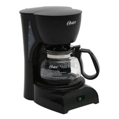 Cafetera Oster 4 Tazas Negra Walmart