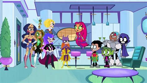 Dc Super Hero Girls Y Teen Titans Go Hacen Equipo Para Un Crossover