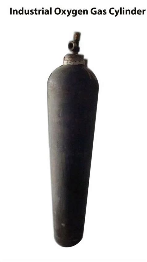 D Type Litre Filled Black Industrial Oxygen Gas Cylinder At Rs