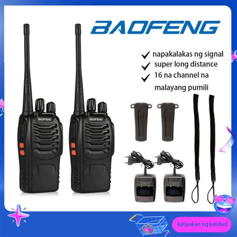 Baofeng Bf 888s Set Of 4 Portable Mini Walkie Talkie Long Range 5 Watts