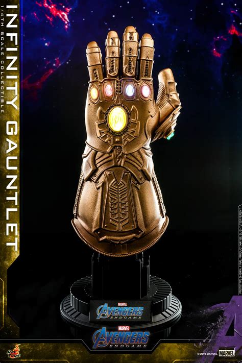 Avengers Endgame 14 Scale Infinity Gauntlet Collectible By Hot Toys