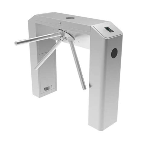 OP1022 Single Lane Optical Turnstile W Controller And Fingerprint