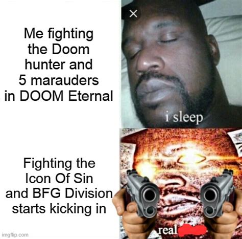 Doomguy Vs Icon O Sin Imgflip