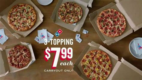 Domino S Large Topping Carryout Tv Commercial