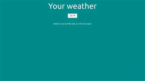 Weather Checker