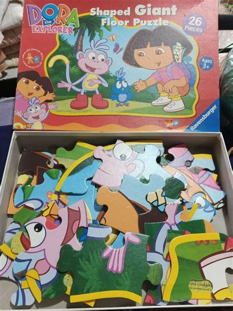 Dora The Explorer Shaped Giant Floor Puzzle On Carousell