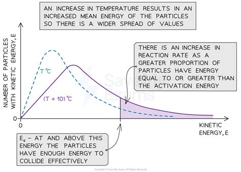 Maxwell Boltzmann Distribution Curves HL IB Chemistry Revision Notes 2025