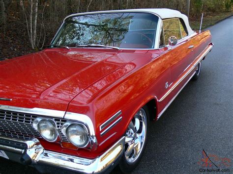 1963 Chevrolet Impala Convertible Ss 409