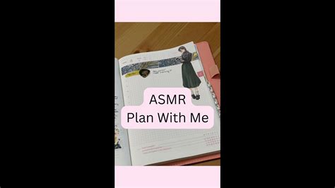 Asmr Plan With Me Hobonichi Cousin Shorts Youtube