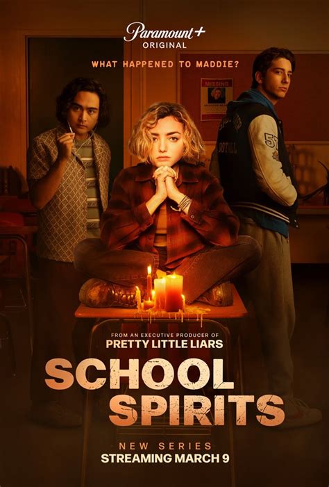 School Spirits (Paramount+) movie large poster.