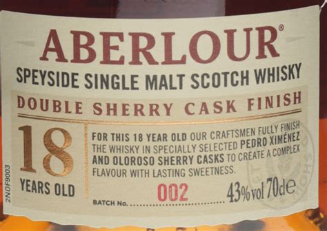 Aberlour Jahre Double Sherry Cask Finish Bei Uns Im