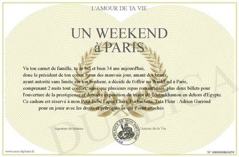 Un Weekend A Paris